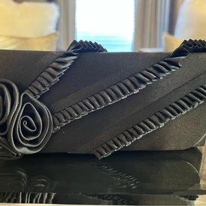 New! Crossbody black evening bag